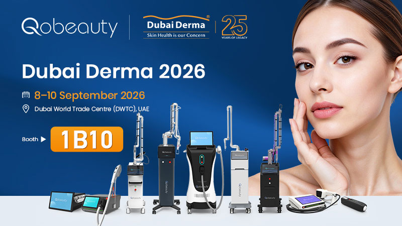 Welcome to visit Qobeauty at Dubai Derma 2026